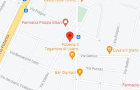 Posizione Orofacile Torino (piazza Villari)