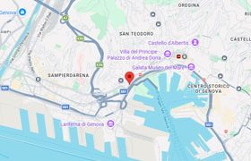 Mappa compro oro OROFACILE Genova Via Milano, 80/R