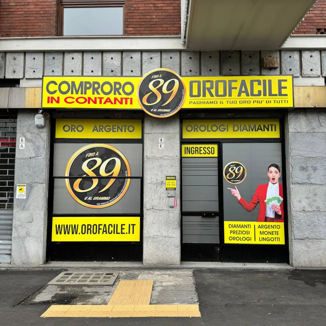 Compro oro Torino di Via Sandro Botticelli, 4: ingresso negozio compro oro a Torino  ingresso negozio compro oro a Torino