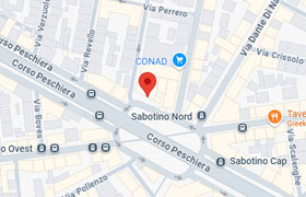 Posizione Orofacile Torino (piazza Sabotino)