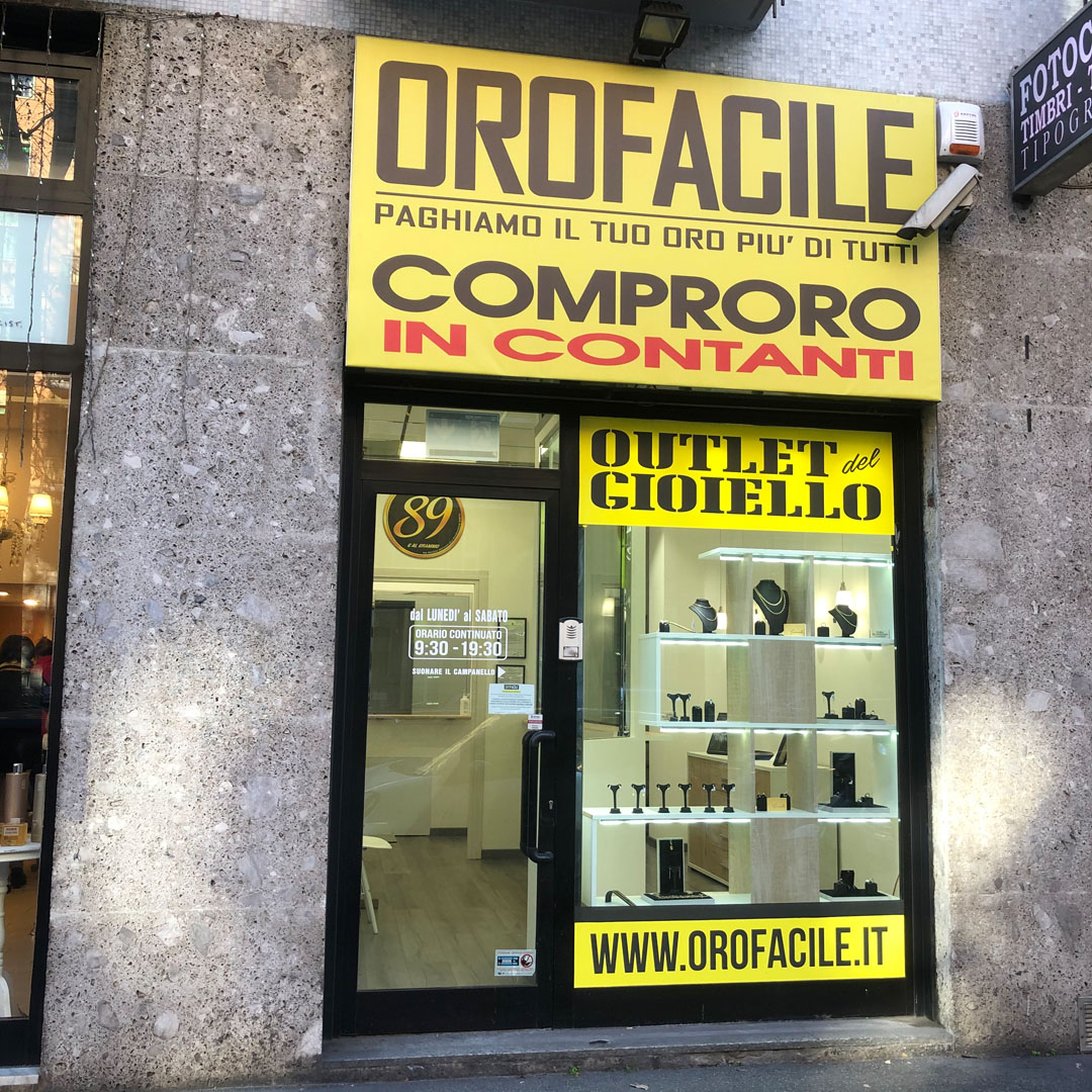 Vendere oro Milano? Prova OROFACILE!